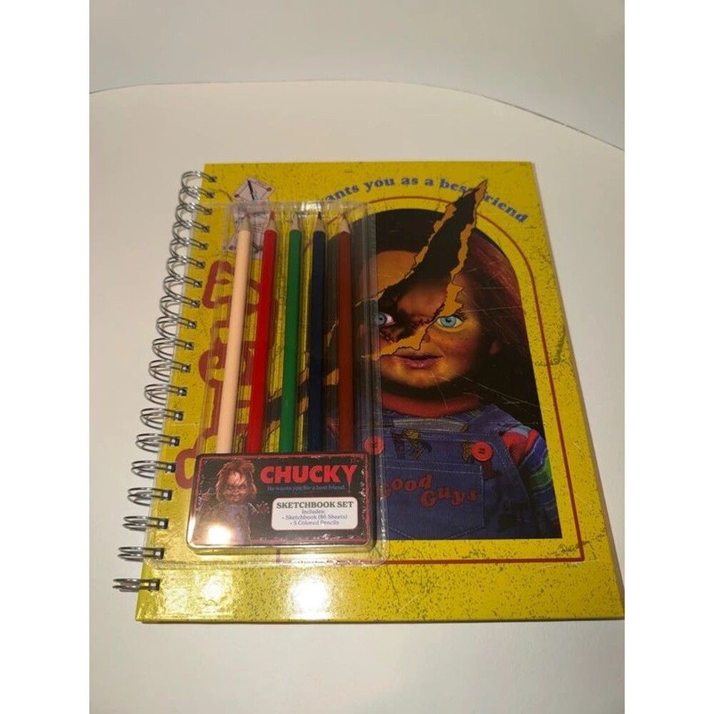Chucky sketchbook set